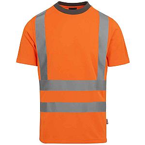 Regatta High Visibility Pro Contract T-Shirt - Orange
