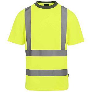 Regatta High Visibility Pro Contract T-Shirt - Yellow