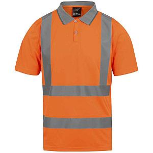 Regatta High Visibility Pro Contract Polo Shirt - Orange
