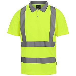 Regatta High Visibility Pro Contract Polo Shirt - Yellow