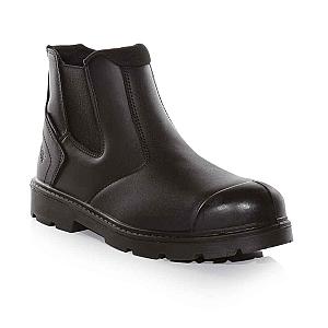 Regatta Safety Footwear Waterproof S3 Dealer Boots - Black