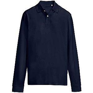 SOL'S Unisex Pacific Long Sleeve Piqué Polo Shirt - French Navy
