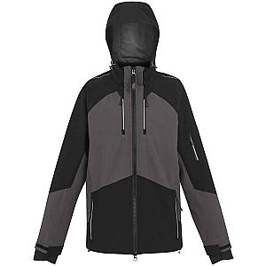 Regatta 4TEX Stretch Waterproof Shell Jacket - Slate Grey/Black
