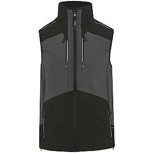 Regatta 4TEX Stretch Three Layer Soft Shell Bodywarmer - Slate Grey/Black