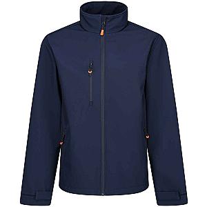 Regatta Thermogen Powercell 5000 Heated Soft Shell Jacket - Navy/Magma Orange
