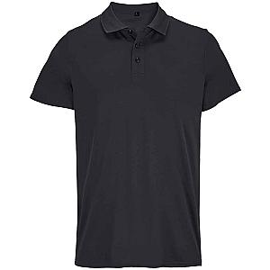 SOL'S Unisex Pitcher Recycled Polyester Piqué Polo Shirt - Black