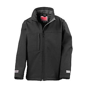 Result Kids Classic Soft Shell Jacket - Black