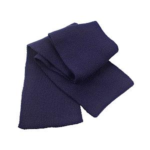 Result Classic Heavy Knit Scarf - Navy