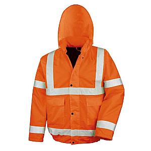 Result Core Hi-Vis Winter Blouson Jacket - Fluorescent Orange