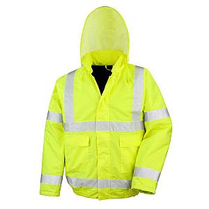 Result Core Hi-Vis Winter Blouson Jacket - Fluorescent Yellow