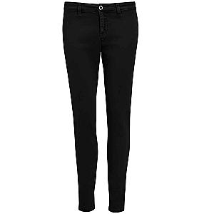 SOL'S Ladies Jules Chino Trousers - Black