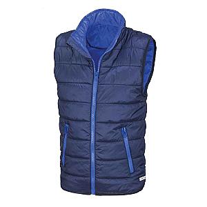 Result Core Kids Padded Bodywarmer - Navy/Royal Blue