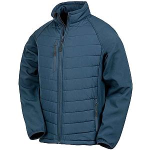 Result Genuine Recycled Compass Padded Jacket - Navy/Navy
