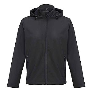 SOL'S Race Hooded Soft Shell Jacket - Black