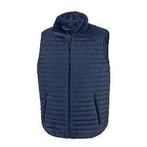 Result Genuine Recycled Thermoquilt Gilet - Navy/Navy