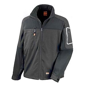 Result Work-Guard Sabre Soft Shell Jacket - Black