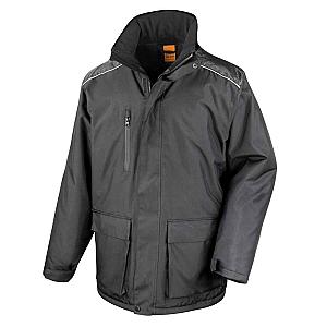 Result Work-Guard Vostex Long Coat - Black