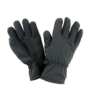 Result Soft Shell Thermal Gloves - Black