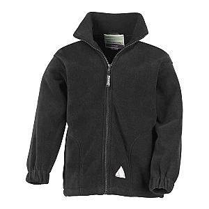Result Kids/Youths Polartherm™ Fleece Jacket - Black