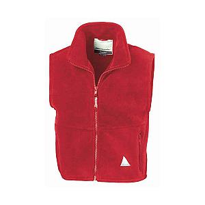 Result Kids/Youths Polartherm™ Fleece Bodywarmer - Red