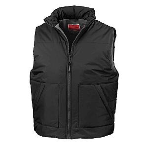 Result Fleece Lined Bodywarmer - Black