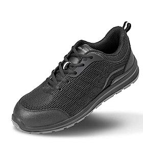 Result Work-Guard All Black Safety Trainers - Black