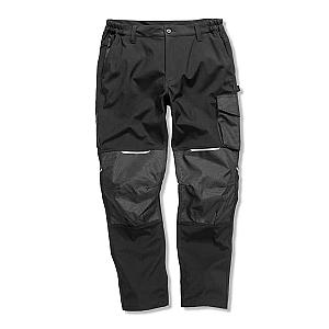 Result Work-Guard Slim Fit Soft Shell Trousers - Black