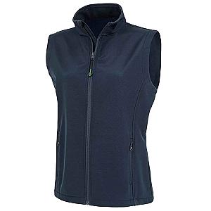 Result Genuine Recycled Ladies Printable Soft Shell Bodywarmer - Navy