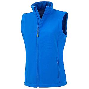 Result Genuine Recycled Ladies Printable Soft Shell Bodywarmer - Royal Blue