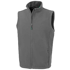 Result Genuine Recycled Printable Soft Shell Bodywarmer - Workguard Grey