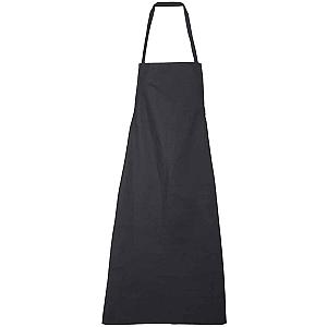 NEOBLU Erold Cotton Bib Apron - Deep Black