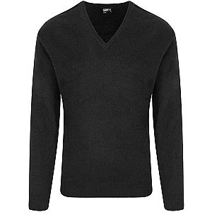 Pro RTX Pro Acrylic V Neck Sweater - Black