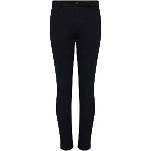 So Denim Adam Slim Chino Trousers - Black