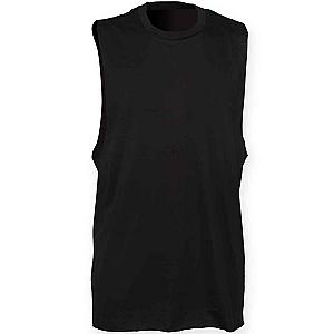 SF Clothing High Neck Vest - Black