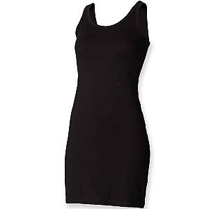 SF Clothing Ladies Tank Dress - Black