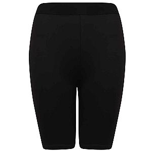 SF Clothing Ladies Fashion Cycling Shorts - Black/Black