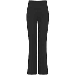 SF Clothing Ladies Flared Leggings - Black