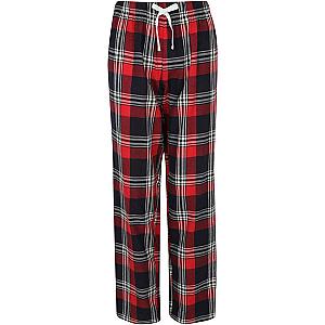 SF Clothing Ladies Tartan Lounge Pants - Red/Navy