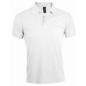 SOL'S Prime Poly/Cotton Piqué Polo Shirt - White