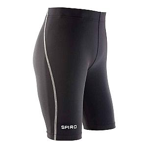 Spiro Kids Bodyfit Base Layer Shorts - Black