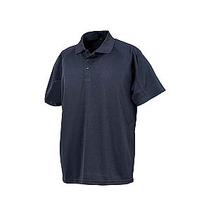 Spiro Impact Performance Aircool Polo Shirt - Navy
