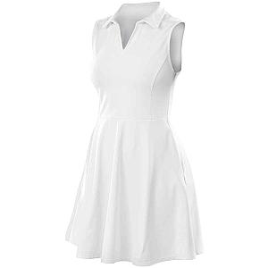 Spiro Ladies Recycled Fitness Dress - White