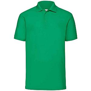 Fruit of the Loom Poly/Cotton Piqué Polo Shirt - Kelly Green