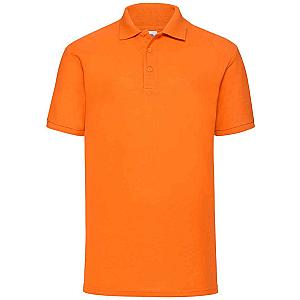Fruit of the Loom Poly/Cotton Piqué Polo Shirt - Orange