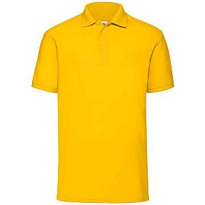 Fruit of the Loom Poly/Cotton Piqué Polo Shirt - Sunflower