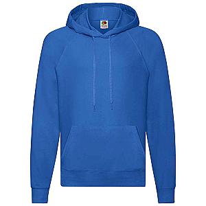 Fruit of the Loom Lightweight Hooded Sweatshirt - Royal Blue