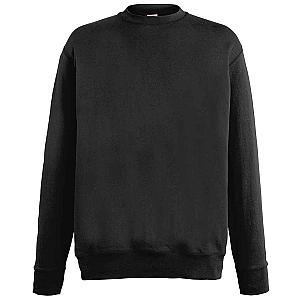 Fruit of the Loom Lightweight Drop Shoulder Sweatshirt - Black