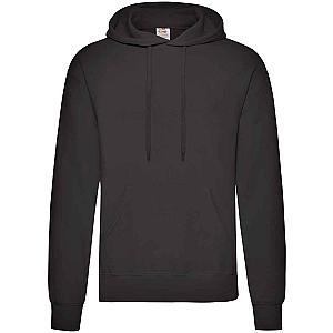 Fruit of the Loom Classic Hooded Sweatshirt - Black