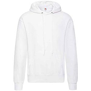 Fruit of the Loom Classic Hooded Sweatshirt - White