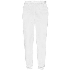 Fruit of the Loom Classic Elasticated Hem Jog Pants - White